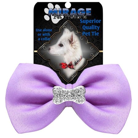 PET PAL Crystal Bone Widget Pet BowtieLavender PE928534